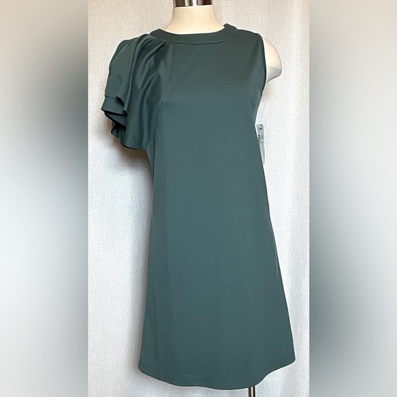 NWT Vera Fishbaugh one shoulder dress - Picture 1 of 4